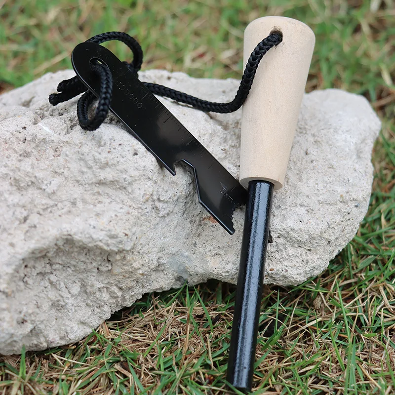 New Portable Outdoor Flint, Eq - đánh giá và giá Magnesium Fire Starter