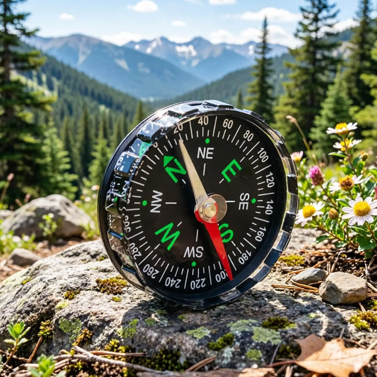 Portable Magnetic Pocket Compa - đánh giá và giá Compass Lensatic